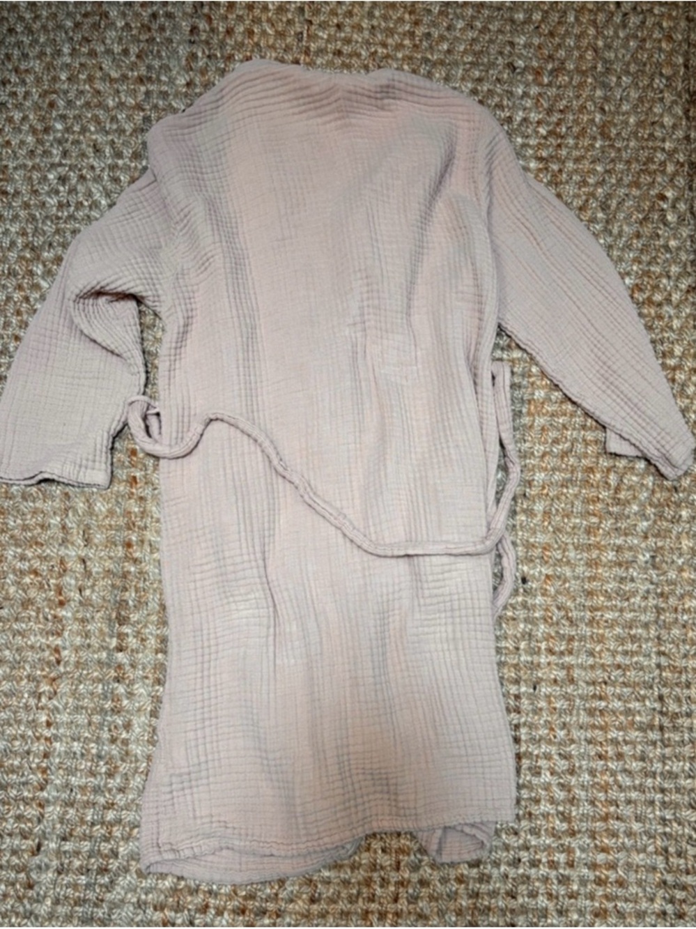 Oversized Muslin Bathrobe - Picture 4 of 6